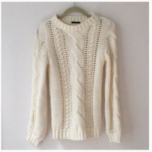 SISLEY cream sweater - Size XS